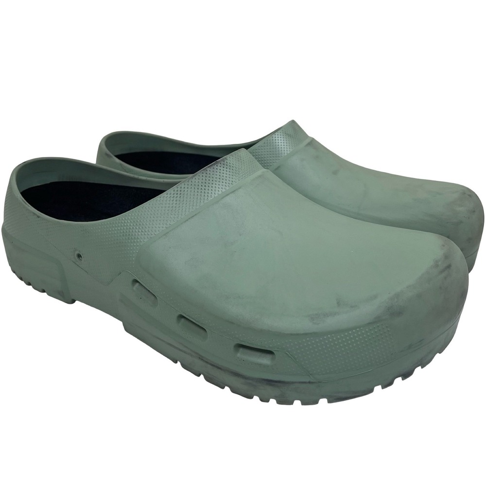 Birkenstock A640 Professional Unisex Size 40 Green Slip Resistant‎ Clogs Nurse